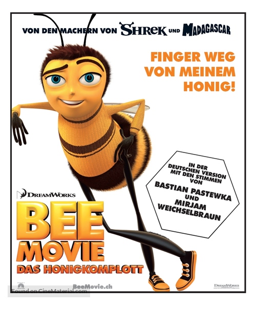 Bee Movie - Swiss Movie Poster