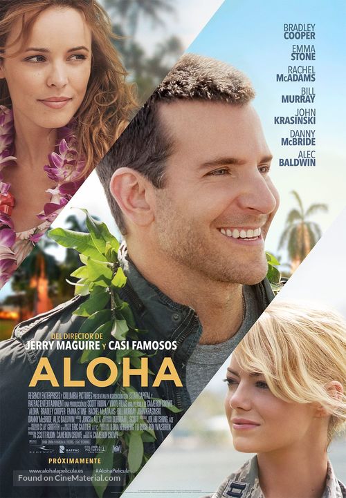 Aloha - Spanish Movie Poster