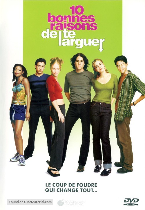 10 Things I Hate About You - French DVD movie cover