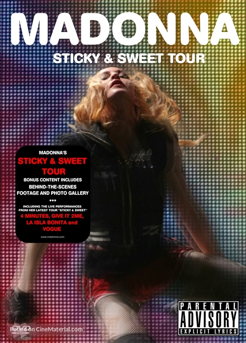 Madonna: Sticky &amp; Sweet Tour - Movie Cover
