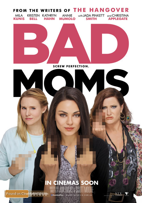 Bad Moms - Australian Movie Poster