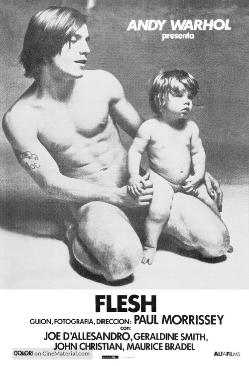 Flesh - Spanish Movie Poster