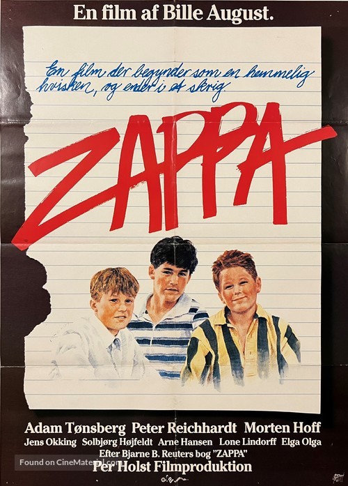 Zappa - Danish Movie Poster