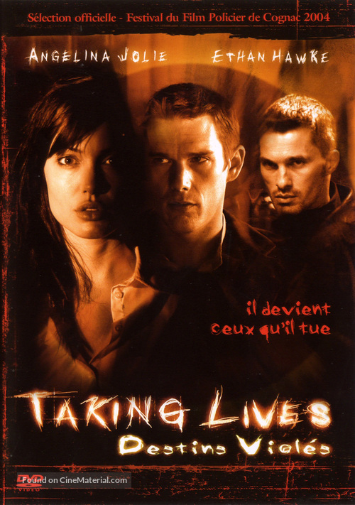 Taking Lives - French Movie Cover