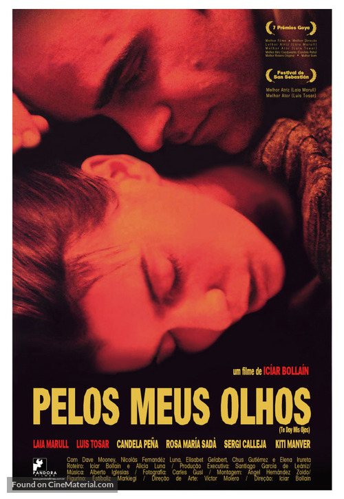 Take My Eyes - Brazilian Movie Poster