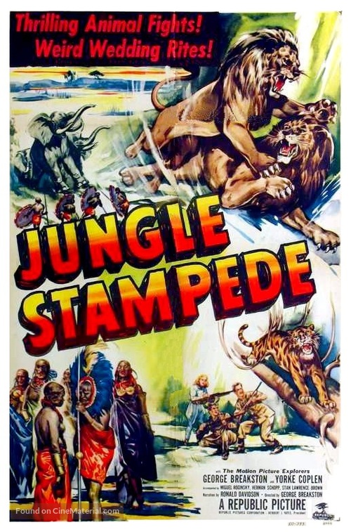 Jungle Stampede - Movie Poster