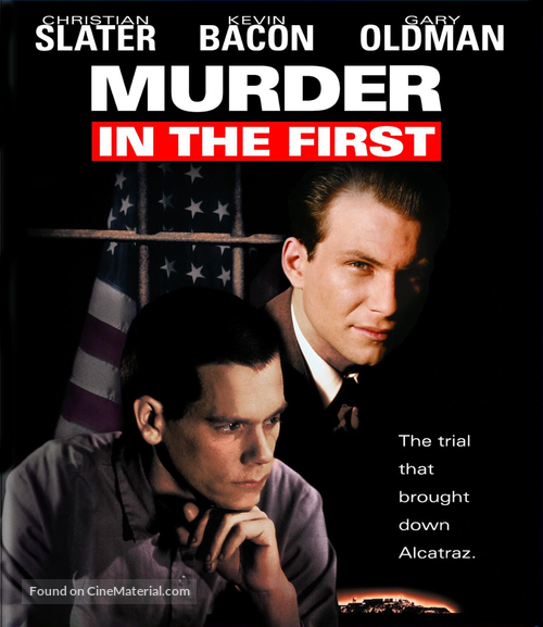 Murder in the First - Blu-Ray movie cover