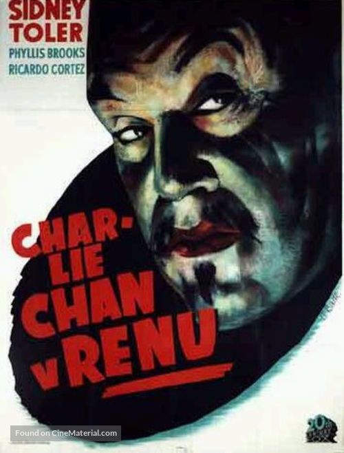 Charlie Chan in Reno - Czech Movie Poster