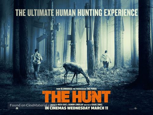 The Hunt - British Movie Poster