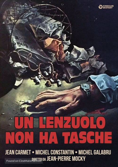 Un linceul n&#039;a pas de poches - Italian DVD movie cover