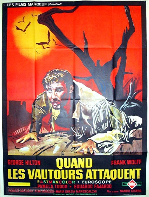 Il tempo degli avvoltoi - French Movie Poster