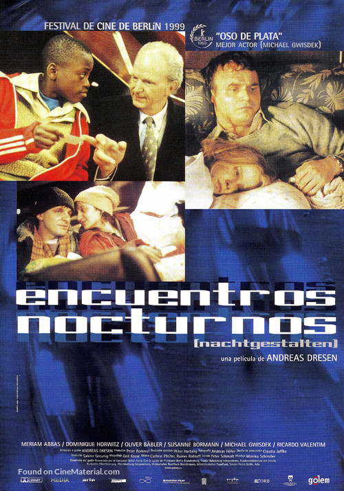Nachtgestalten - Spanish Movie Poster