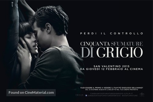 Fifty Shades of Grey - Italian Movie Poster