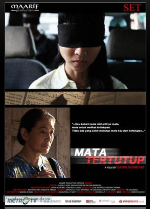 Mata tertutup - Indonesian Movie Poster