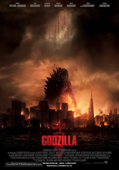 Godzilla - Spanish Movie Poster