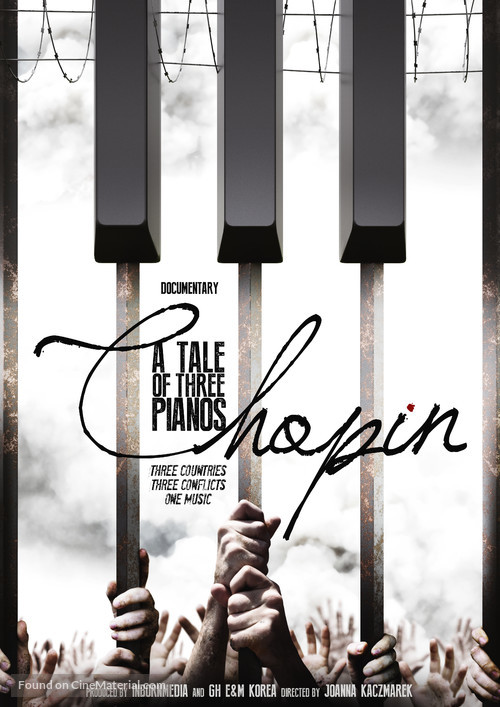 Chopin. A tale of three pianos. - International Movie Poster