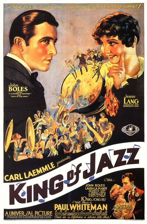 King of Jazz - Theatrical movie poster