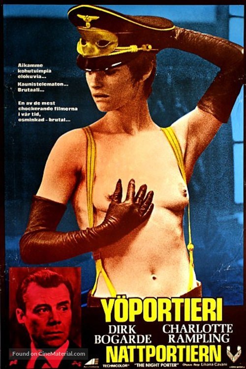 Il portiere di notte - Finnish Movie Poster