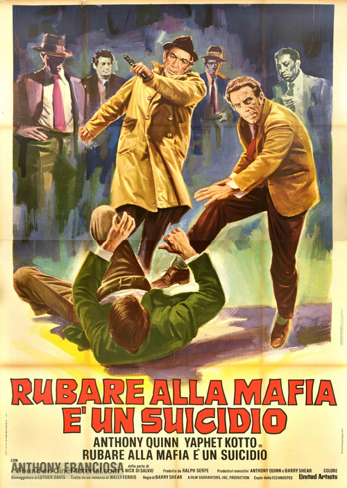 Across 110th Street - Italian Movie Poster