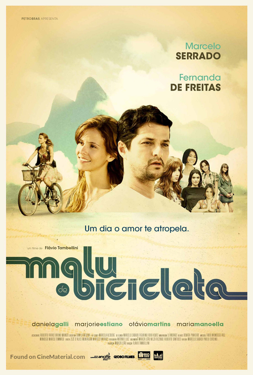 Malu de Bicicleta - Brazilian Movie Poster