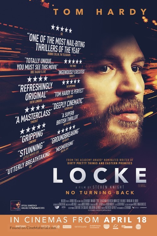 Locke - British Movie Poster