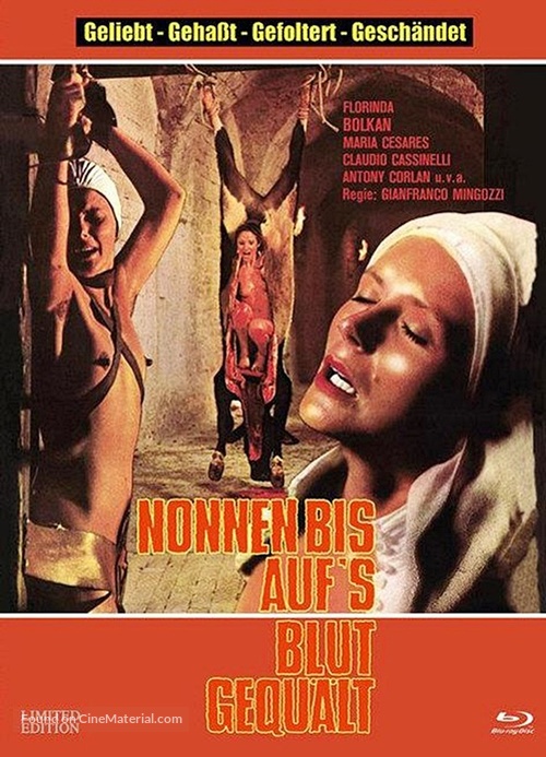 Flavia, la monaca musulmana - German Blu-Ray movie cover
