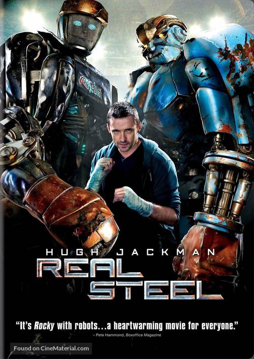 Real Steel - DVD movie cover