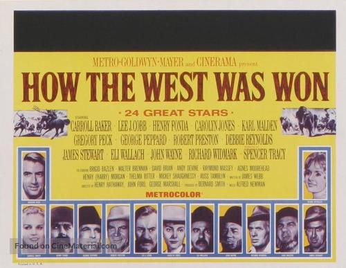 How the West Was Won - Movie Poster