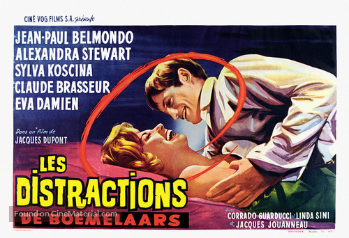 Distractions, Les - Belgian Movie Poster