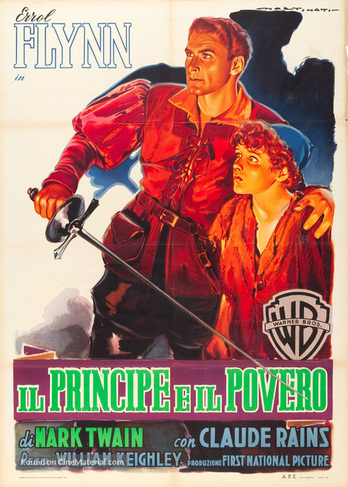 The Prince and the Pauper - Italian Movie Poster