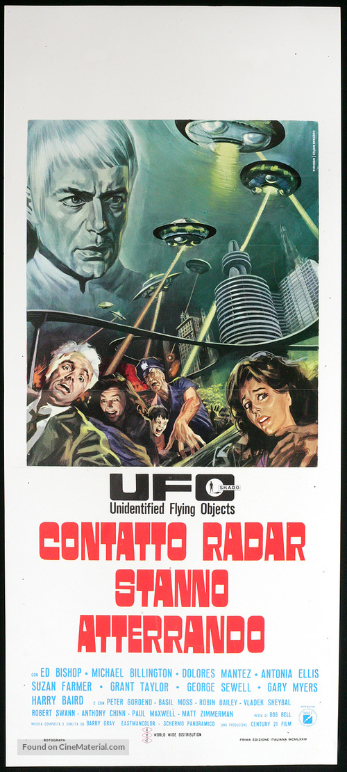 UFO Contatto radar. Stanno atterrando. - Italian Movie Poster