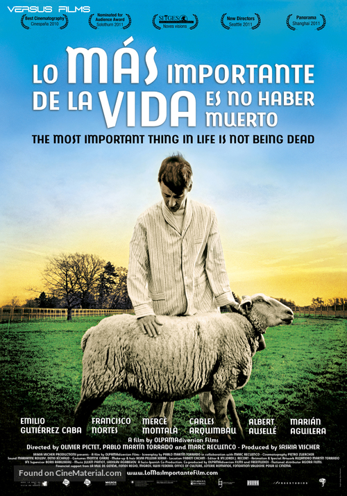 Lo m&aacute;s importante de la vida es no haber muerto - Spanish Movie Poster