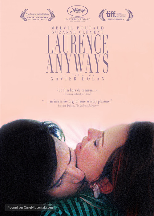 Laurence Anyways - Canadian DVD movie cover