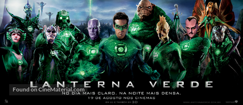 Green Lantern - Brazilian Movie Poster