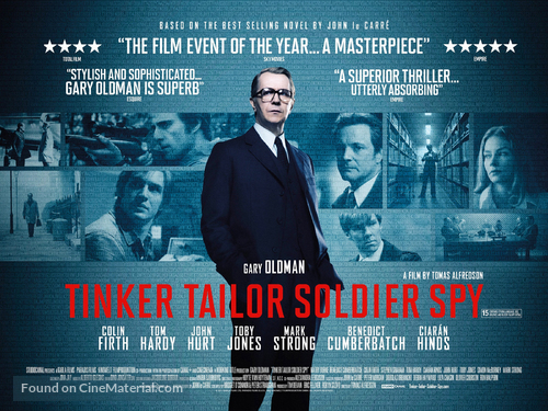 Tinker Tailor Soldier Spy - British Movie Poster