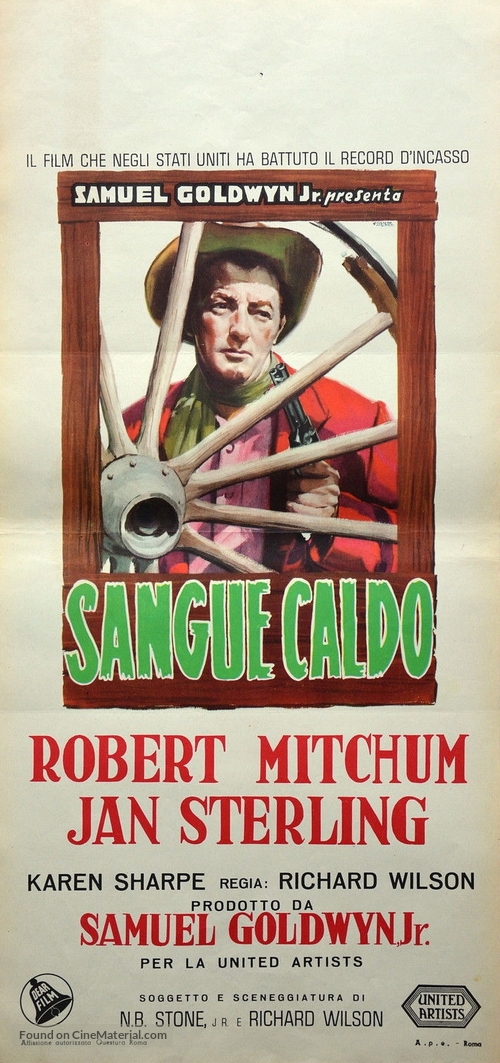 Man with the Gun - Italian Movie Poster