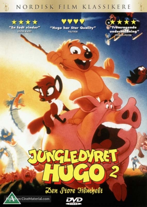 Jungledyret 2 - den store filmhelt - Danish DVD movie cover