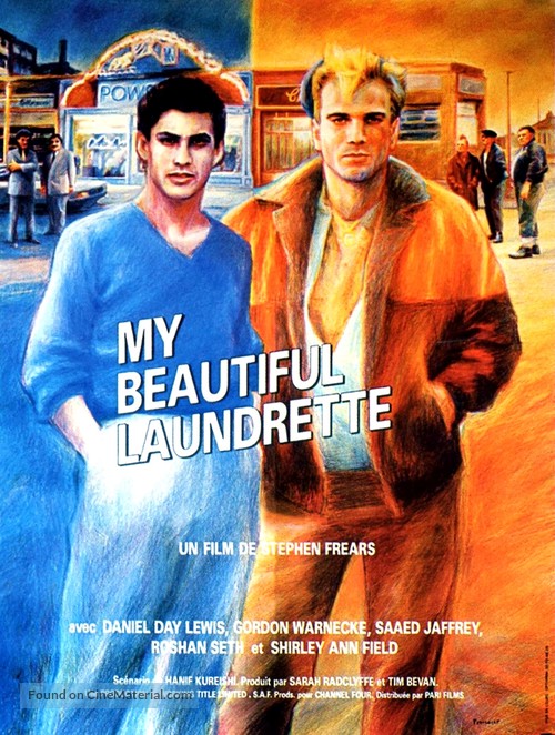 My Beautiful Laundrette - French Movie Poster