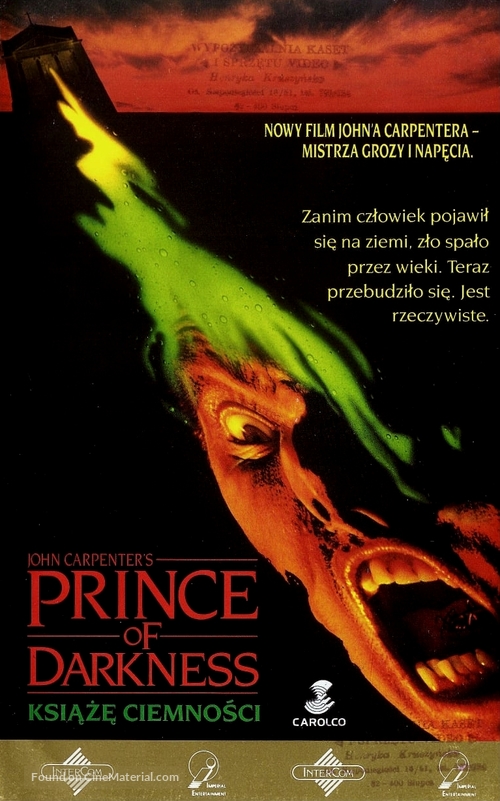 Prince of Darkness - Polish Movie Cover