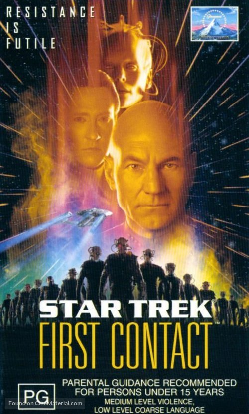 Star Trek: First Contact - Australian Movie Cover
