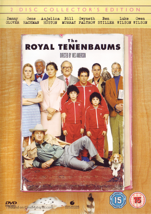 The Royal Tenenbaums - British DVD movie cover