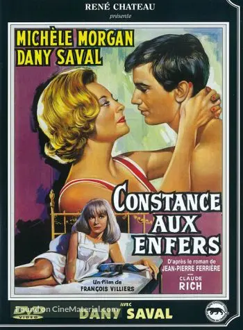 Constance aux enfers (1964) French dvd movie cover Constance aux enfers (1964) French dvd movie cover