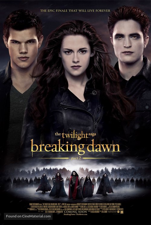 The Twilight Saga: Breaking Dawn - Part 2 - British Movie Poster