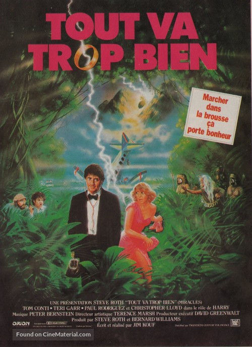Miracles - French Movie Poster