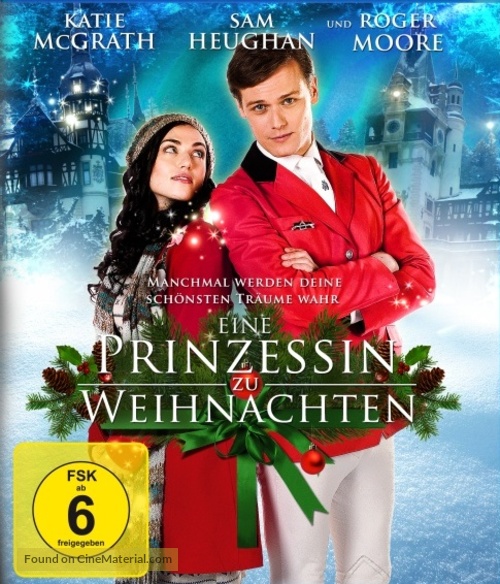 A Princess for Christmas - German Blu-Ray movie cover