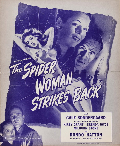 The Spider Woman Strikes Back - poster