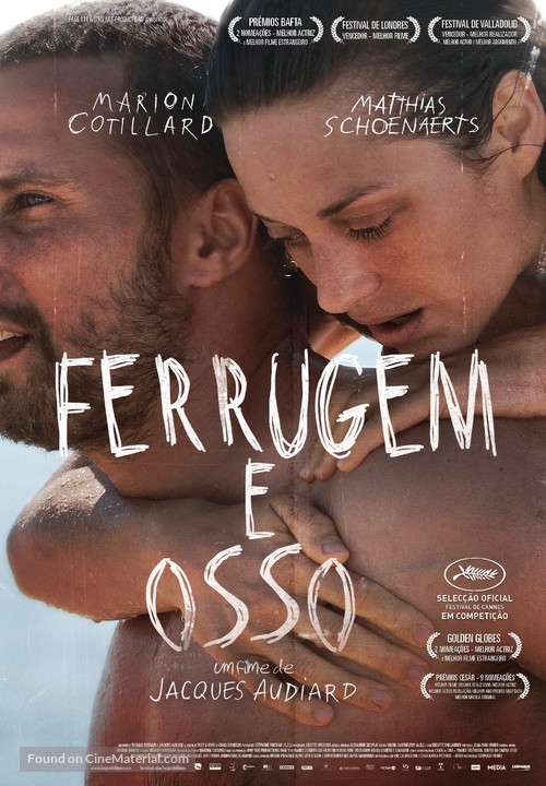De rouille et d&#039;os - Portuguese Movie Poster