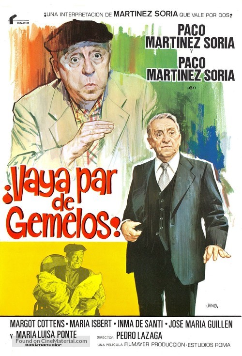 Vaya par de gemelos - Spanish Movie Poster