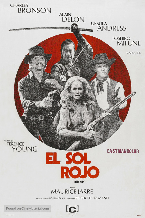 Soleil rouge - Argentinian Movie Poster