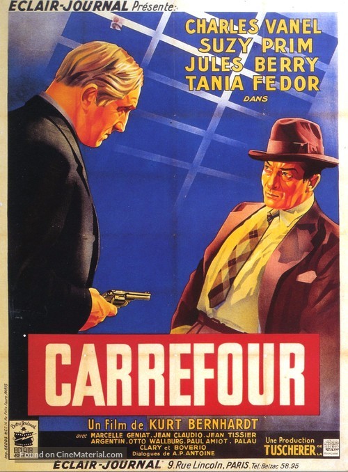 Carrefour - French Movie Poster